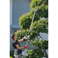 IKRA 4-in-1 Benzinwerkzeug – 32,6 cm³ Easy Start, Soft-Grip-Griff