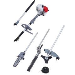 Ferramenta 4 em 1 IKRA – 32,6 cm³ Easy Start, pega Soft-Grip