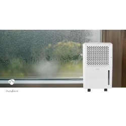 Déshumidificateur 10L/jour 100m³/h Réservoir 2,1L Puissance 245W NEDIS