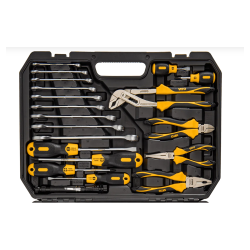 Mallette à outils 112 pièces VITO chrome vanadium finition satinée coffret BMC robuste VITO