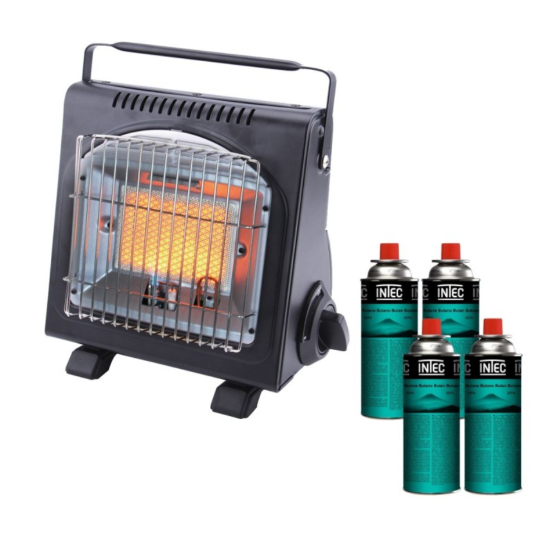 Riscaldatore Gas Portatile INTEC 1700W - Sicurezza & Efficienza