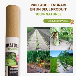 Biologisch abbaubare Mulchfolie KZ GARDEN 0,4x100m