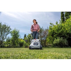 IKRA 1600W Electric Mower, Efficient and Compact