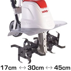 Motozappa Elettrica IKRA 1500W - Potenza e Versatilità