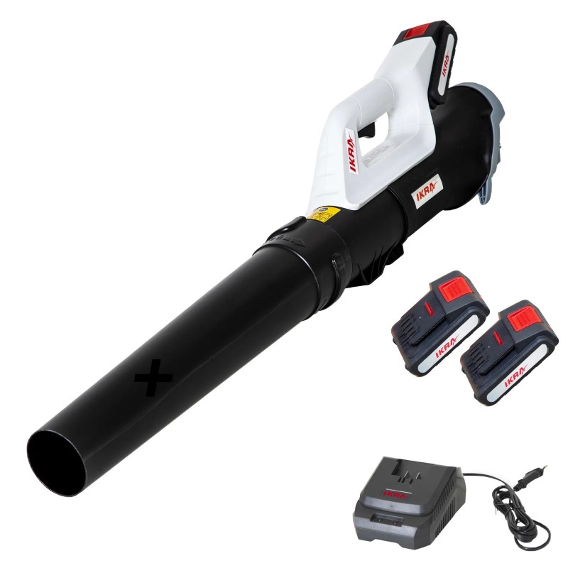 Soffiatore Foglie IKRA 20V Senza Fili - Efficace 150 km/h