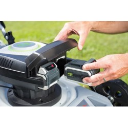 Cortador de grama sem fio IKRA 40V poderoso e eficiente