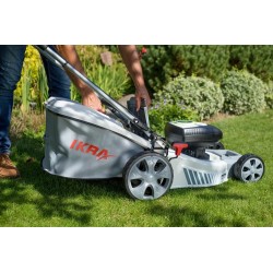 Powerful and Efficient IKRA 40V Cordless Lawnmower