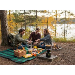 Portable Gas Stove PROWELTEK 1300W with Cartridges