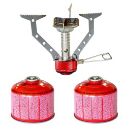 Opvouwbaar Gasfornuis KEMPER 4.5 kW + 2 Patronen Gratis