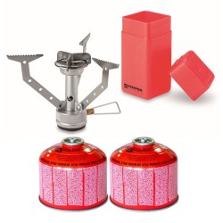 Folding Gas Stove KEMPER 4.5 kW + 2 Free Cartridges