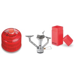Réchaud Gaz Pliable KEMPER 4.5 kW + 2 Cartouches Offertes
