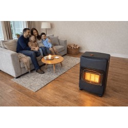 Stufa a gas mobile NIKLAS 4200W - Riscaldamento performante