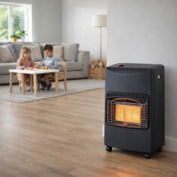 Stufa a gas mobile NIKLAS 4200W - Riscaldamento performante