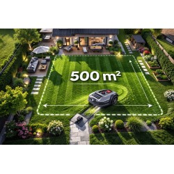 Robot Tondeuse Lamborghini 500m² - Autonome et Silencieux