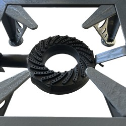 Réchaud à gaz professionnel 7500W INTEC robuste et stable