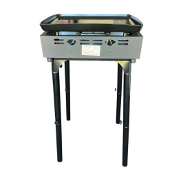 Outdoor Gas Griddle 4800W INTEC - Versatility and Power