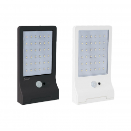 Applique Murale Extérieure LED Solaire Avec Détecteur de Mouvement V-TAC 3W  IP65 3000-4000K Noir