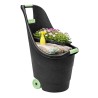 Carrello da Giardino 62L KZ GARDEN - Trasporto Facile Legno