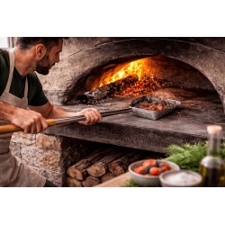 Set 4 Pelles à Pizza Inox INTEC pour Four à Bois