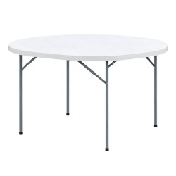 Ronde Inklapbare Tafel Ø122cm Veelzijdig - KZ GARDEN