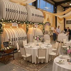 Vielseitiger Runder Klapptisch Ø122cm - KZ GARDEN