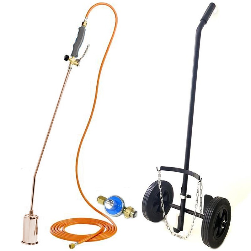 Désherbeur Pro KEMPER Tuyau 5m Brûleur 60mm Détendeur 2.5 bar KEMPER