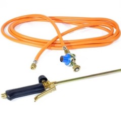 Unkrautbrenner Pro KEMPER Schlauch 5m Brenner 60mm Druckminderer 2.5