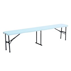 Conjunto de 2 Bancos Dobráveis KZ GARDEN - Ideal Jardim/Camping