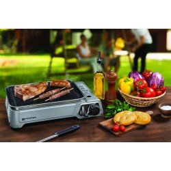 Draagbare gasplancha 2300W anti-aanbak kookoppervlak