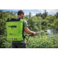 Pulverizador a batería Litio 12V 8Ah 6 bares Depósito 16L