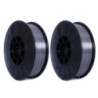 Pack 2 Bobines Fil Fourré Acier 0.9mm 900g Soudage MIG-MAG Ø100mm UN