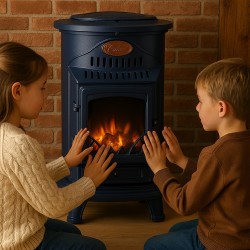 Gasofen 3400W Echte Gusseisen Piezozündung SAHARA