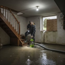 Bomba de Recalque Água Suja 750W 230V Partículas máx