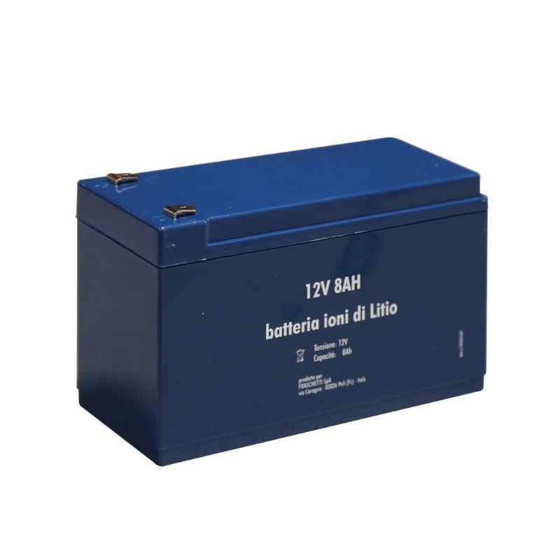 Batterie LITHIUM 12V 8A Autonomie 8h pour Pulvérisateur IRIS ELITE 1