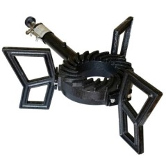 Hornillo de Gas Trípode de Hierro Fundido 3 Patas 7KW 509g/h 1 Quemador