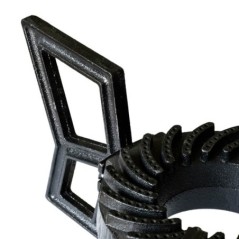 Fornello Gas Treppiede Ghisa 3 Piedi 7KW 509g/h 1 Bruciatore