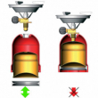 Réchaud à gaz pour cartouche de gaz perçable