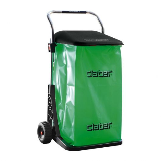 Poubelle de jardin chariot mobile CLABER Carry Eco Garden + sac inclus