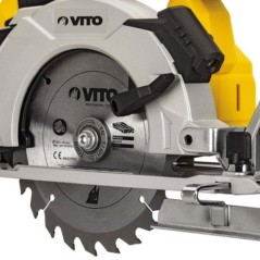 Scie Circulaire sans fil 20V Ø150mm 4200 tr/min Aluminium VITO PRO-P