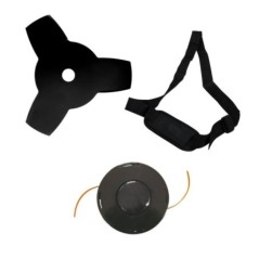 Desbrozadora térmica 43 cm³ motor 2T cuchilla 255 mm