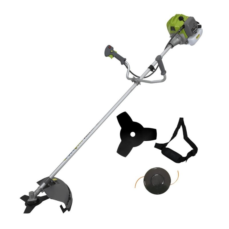 Benzin-Motorsense 43 cm³ 2-Takt-Motor Klinge 255 mm