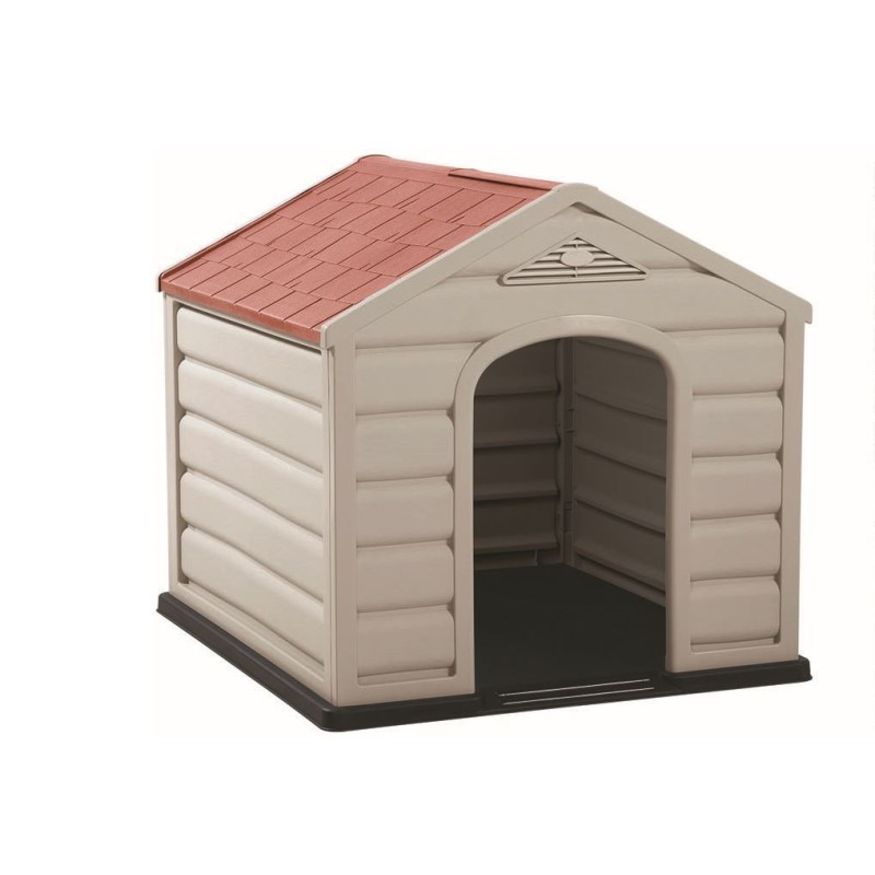 Hundehütte 68x61x58cm Polypropylen Thermischer Komfort