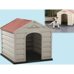 Cuccia per Cani 68x61x58cm Polipropilene Comfort Termico