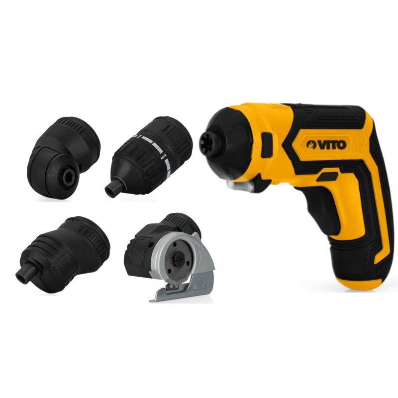 Outil Multifonctions Articulé 4V 1.5Ah Rechargeable Vitesse 200 RPM