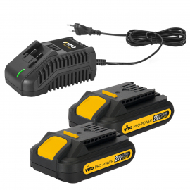 PERCEUSE VISSEUSE 20V LITHIUM SANS FIL + BATTERIE + CHARGEUR + EMBOUT FERM  963