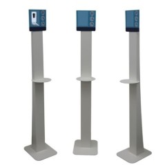 Gel/Soap Dispenser Column 145cm Stable Base Versatile