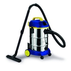 Aspirateur Eau et Poussières 1600W Cuve Inox 30L Filtre HEPA Fonctio