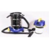 Nass- und Trockensauger 1600W Edelstahltank 30L HEPA-Filter