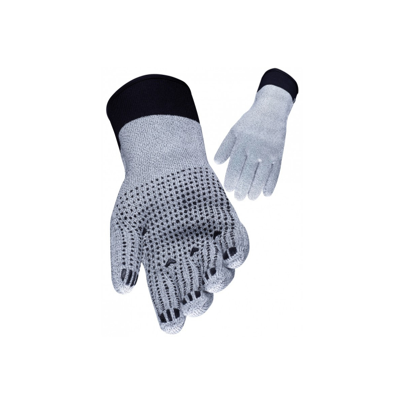 Gant anti coupure singer protection niv 5 gris enduit pu sur la paume  support tricoté - Taille au choix