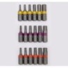 Set of 32 Chrome Vanadium Steel Screwdriver Bits High Resistance